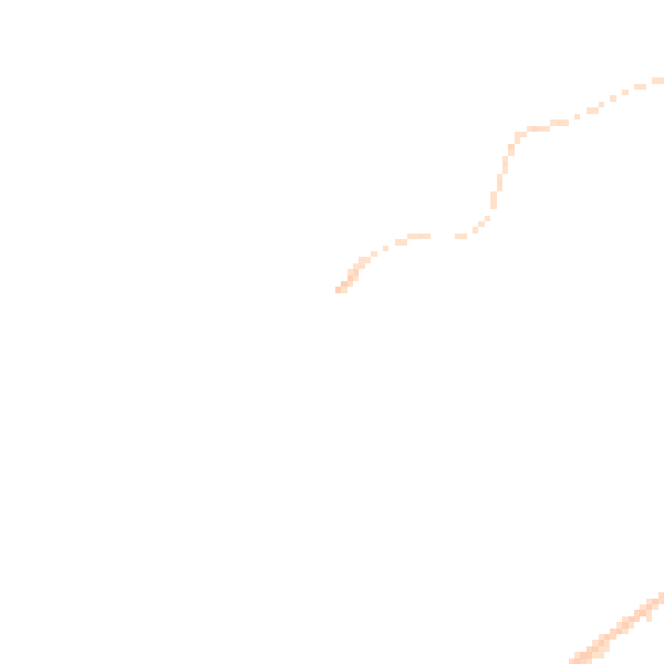 Night-time road noise heatmap for EX8 4BE