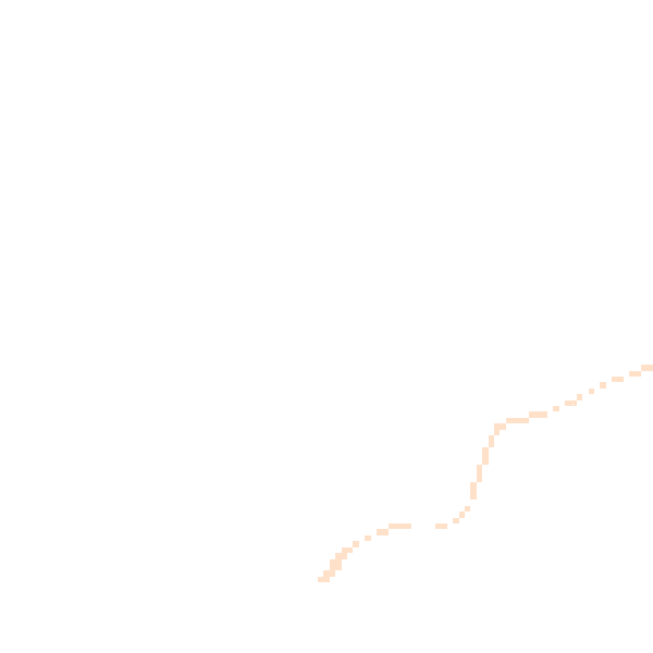 Night-time road noise heatmap for EX8 4HX