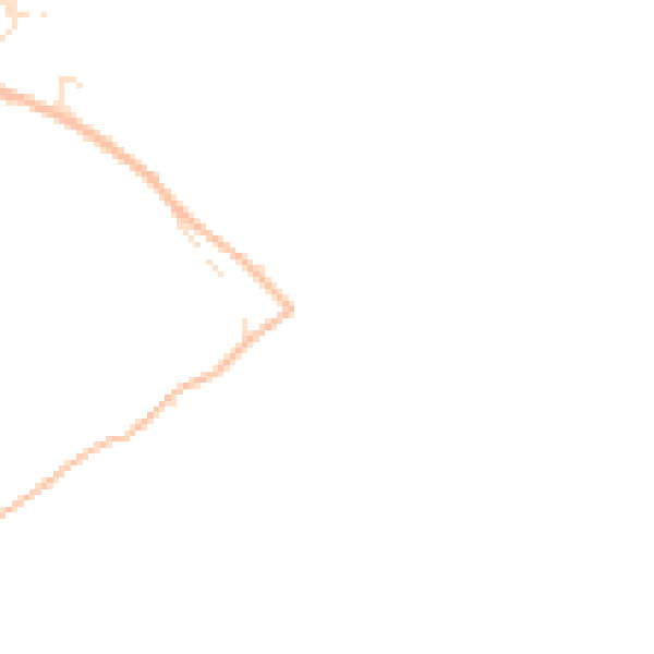 Daytime road noise heatmap for EX8 5BU