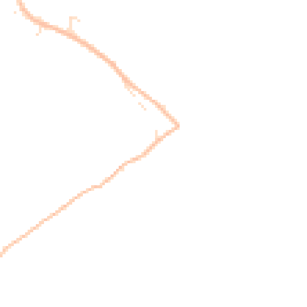Daytime road noise heatmap for EX8 5BX