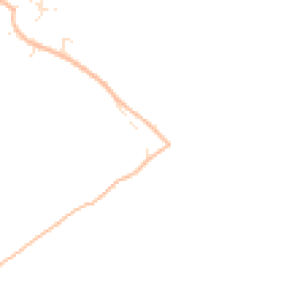 Daytime road noise heatmap for EX8 5BZ