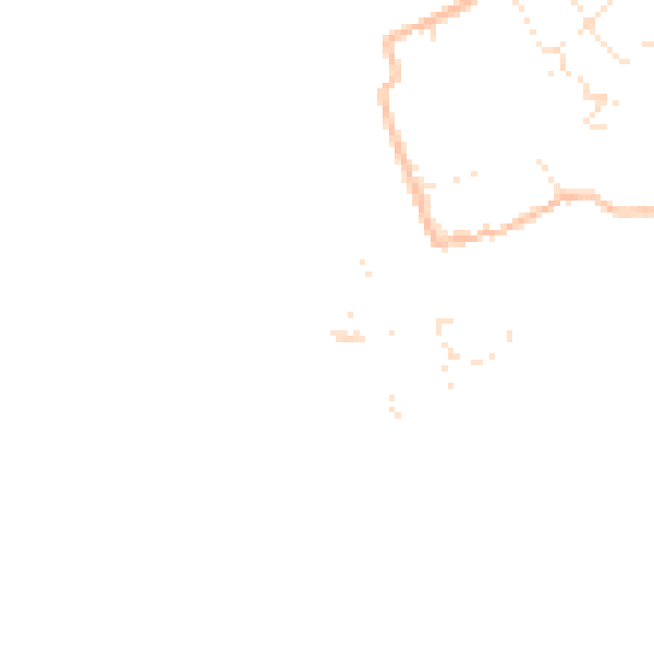 Daytime road noise heatmap for EX8 5EY