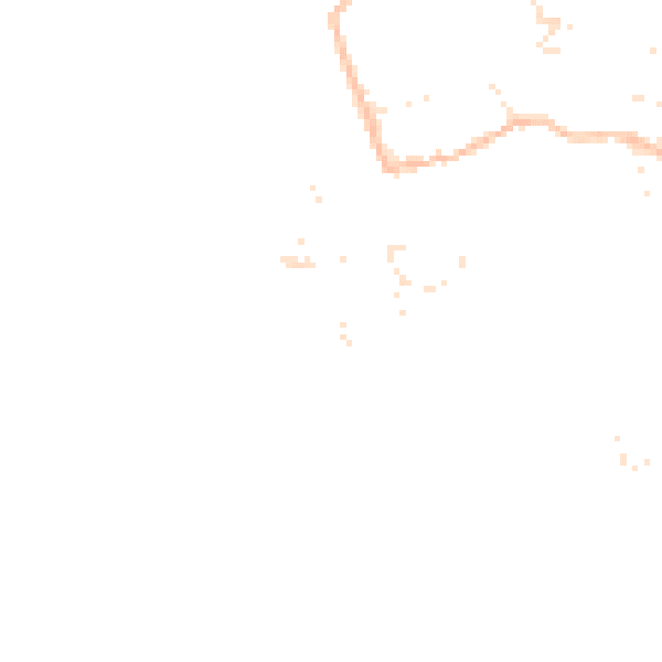 Daytime road noise heatmap for EX8 5HF