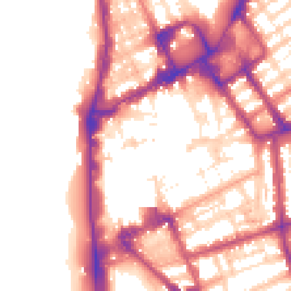 Daytime road noise heatmap for FY1 1HP