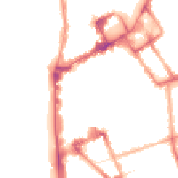 Night-time road noise heatmap for FY1 1HP