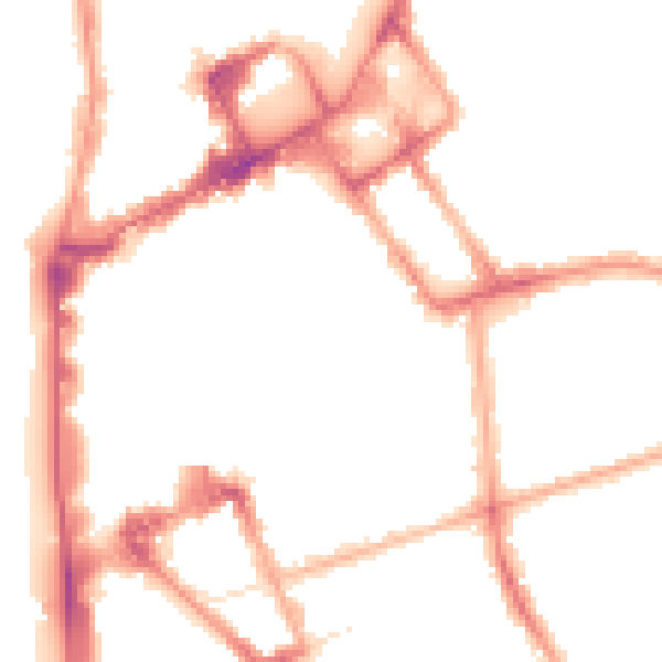 Night-time road noise heatmap for FY1 1HZ