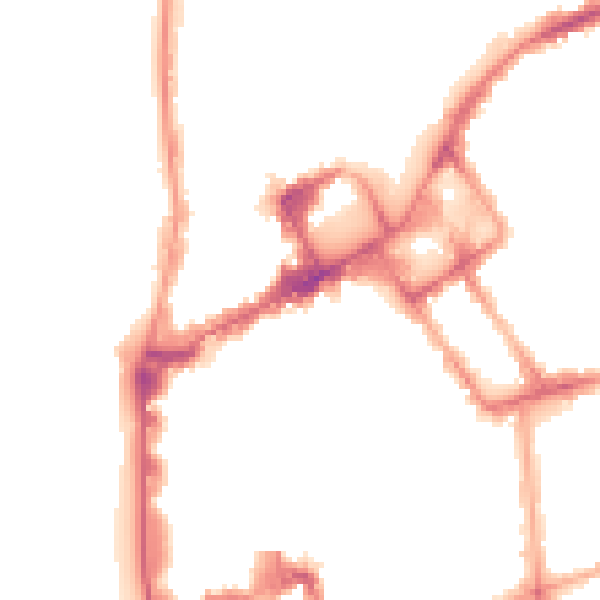 Night-time road noise heatmap for FY1 1LR