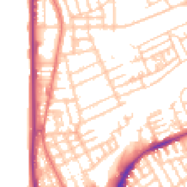 Daytime road noise heatmap for FY1 2PS