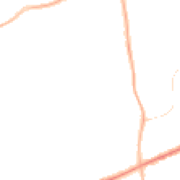 Night-time road noise heatmap for FY1 2QS