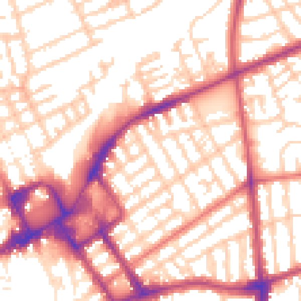 Daytime road noise heatmap for FY1 3HP