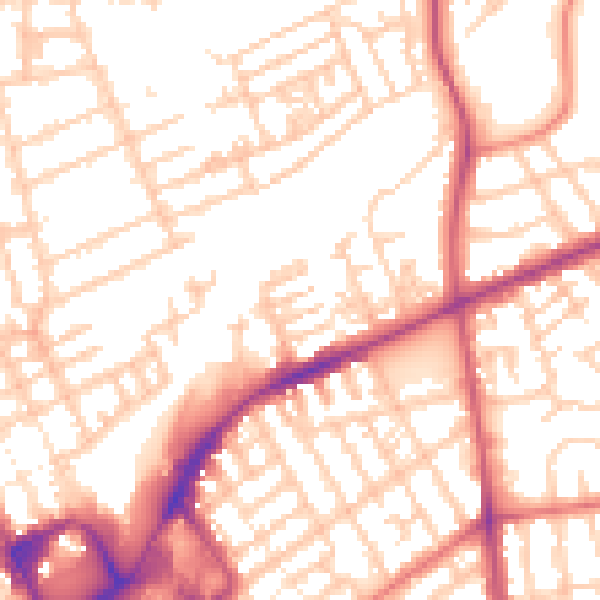 Daytime road noise heatmap for FY1 3RE