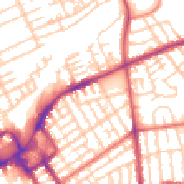 Daytime road noise heatmap for FY1 3RH
