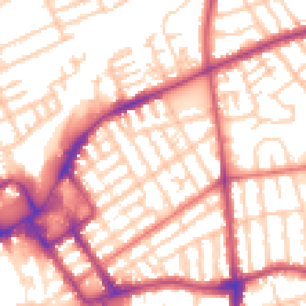 Daytime road noise heatmap for FY1 3RT
