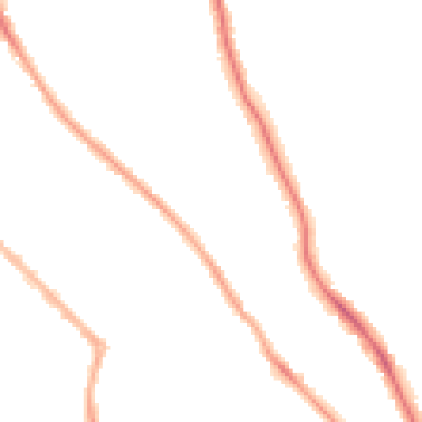 Night-time road noise heatmap for FY1 5AY