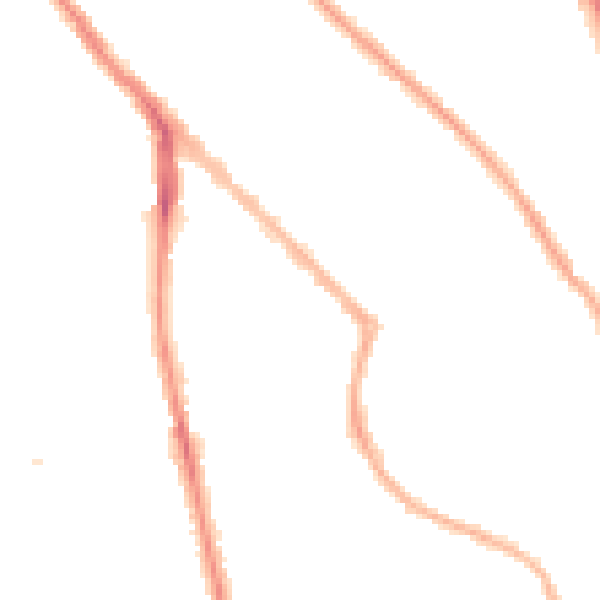 Night-time road noise heatmap for FY1 5LA