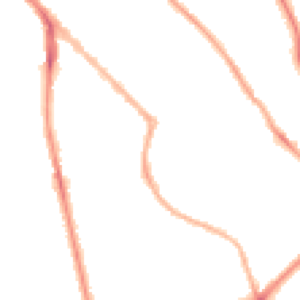 Night-time road noise heatmap for FY1 5LZ