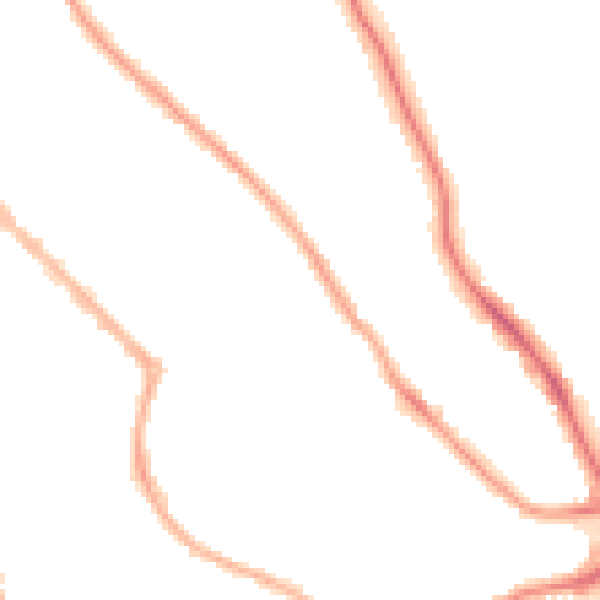 Night-time road noise heatmap for FY1 5NN