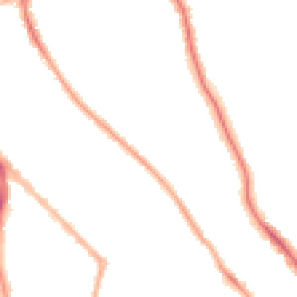 Night-time road noise heatmap for FY1 5QT