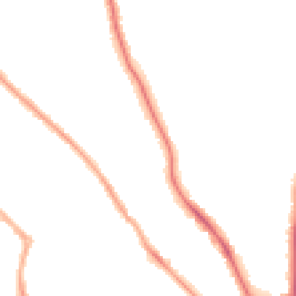Night-time road noise heatmap for FY1 5QZ
