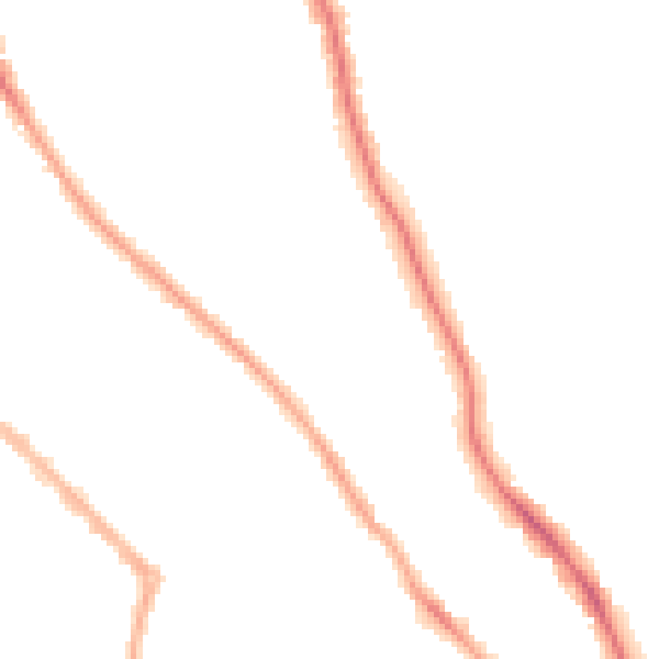 Night-time road noise heatmap for FY1 5RE