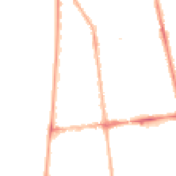 Night-time road noise heatmap for FY1 6DA
