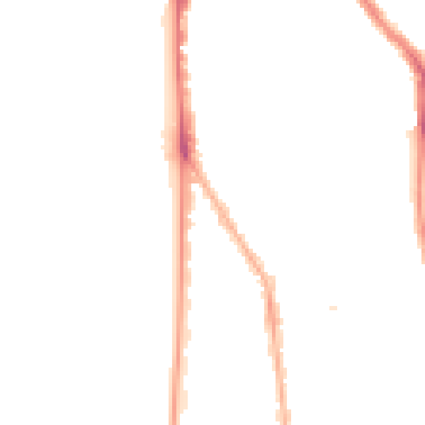 Night-time road noise heatmap for FY1 6DU