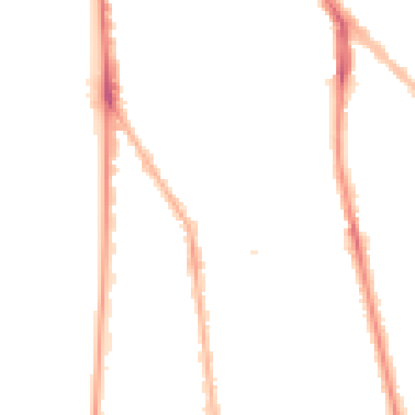 Night-time road noise heatmap for FY1 6EF