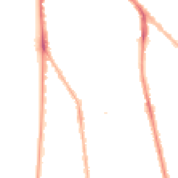 Night-time road noise heatmap for FY1 6EG