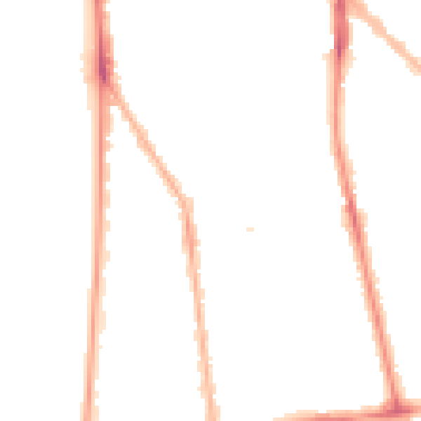 Night-time road noise heatmap for FY1 6EH