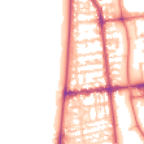 Daytime road noise heatmap for FY1 6HD