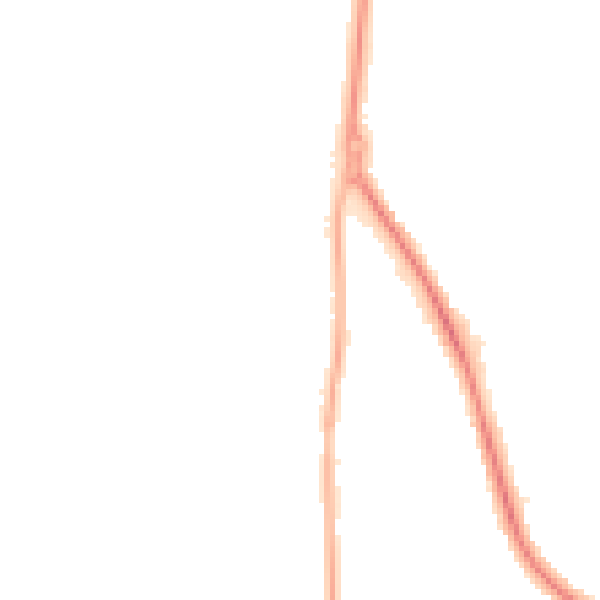Night-time road noise heatmap for FY2 9NA