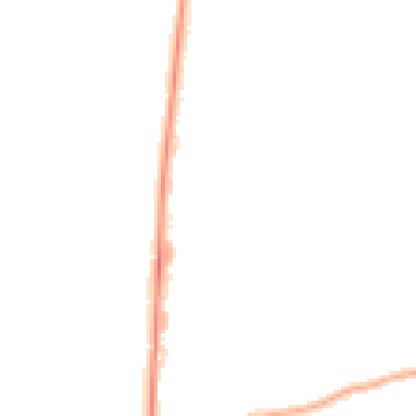 Night-time road noise heatmap for FY2 9QX