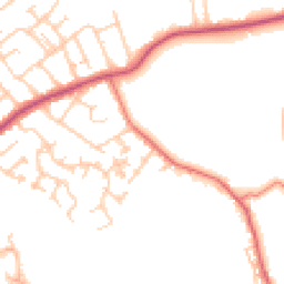 Daytime road noise heatmap for FY3 0AG