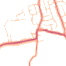 Daytime road noise heatmap for FY3 0AP