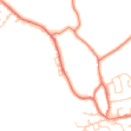 Daytime road noise heatmap for FY3 0AZ