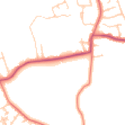 Daytime road noise heatmap for FY3 0BD