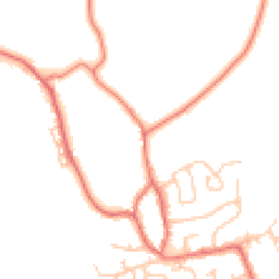 Daytime road noise heatmap for FY3 0BQ