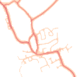 Daytime road noise heatmap for FY3 0BT