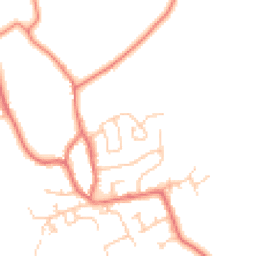 Daytime road noise heatmap for FY3 0BU