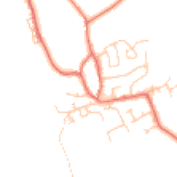 Daytime road noise heatmap for FY3 0BW
