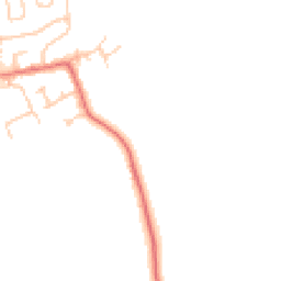 Daytime road noise heatmap for FY3 0DE