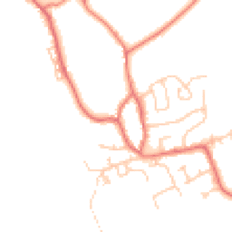 Daytime road noise heatmap for FY3 0DX