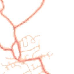 Daytime road noise heatmap for FY3 0EB