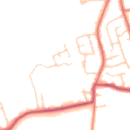 Daytime road noise heatmap for FY3 0EP