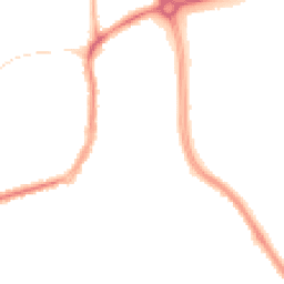 Night-time road noise heatmap for FY3 7DE