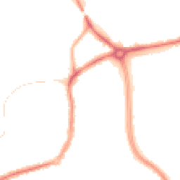 Night-time road noise heatmap for FY3 7DP