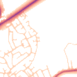 Daytime road noise heatmap for FY3 7FB