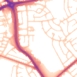 Daytime road noise heatmap for FY3 7FP