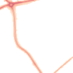 Night-time road noise heatmap for FY3 7FP
