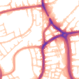 Daytime road noise heatmap for FY3 7HH